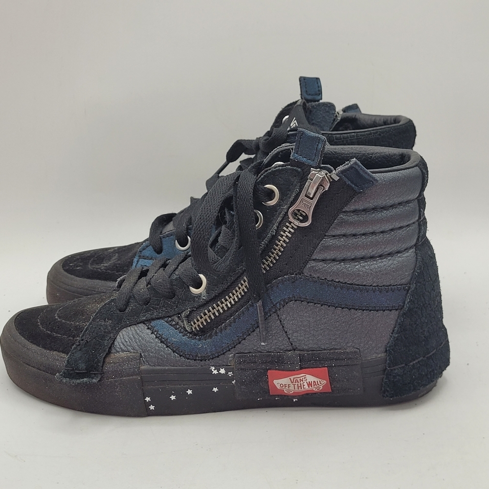 Vans Sk8-hi Glitter Mix Hitop Sneakers Size 5 In Womens
